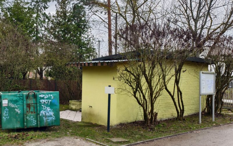 Konmtener na odpady zielone